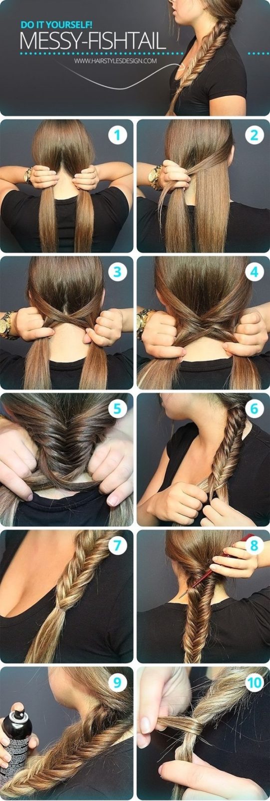 Super Easy Hairstyles That Can Be Done In 2 Minutes