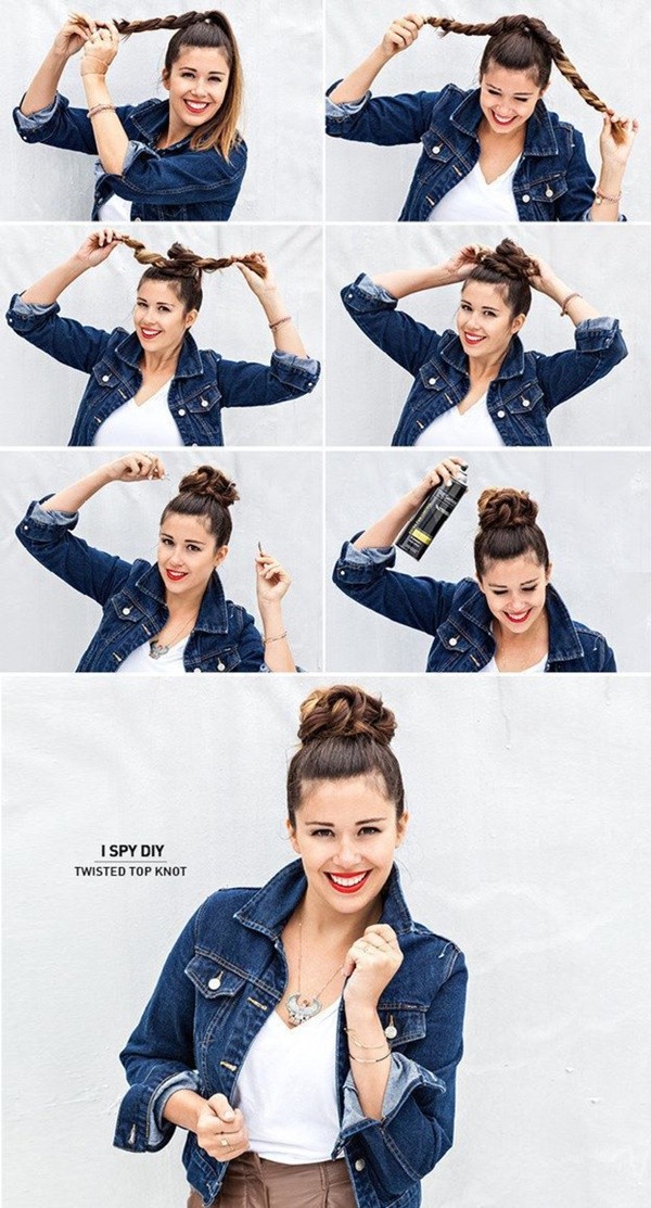 Super Easy Hairstyles That Can Be Done In 2 Minutes