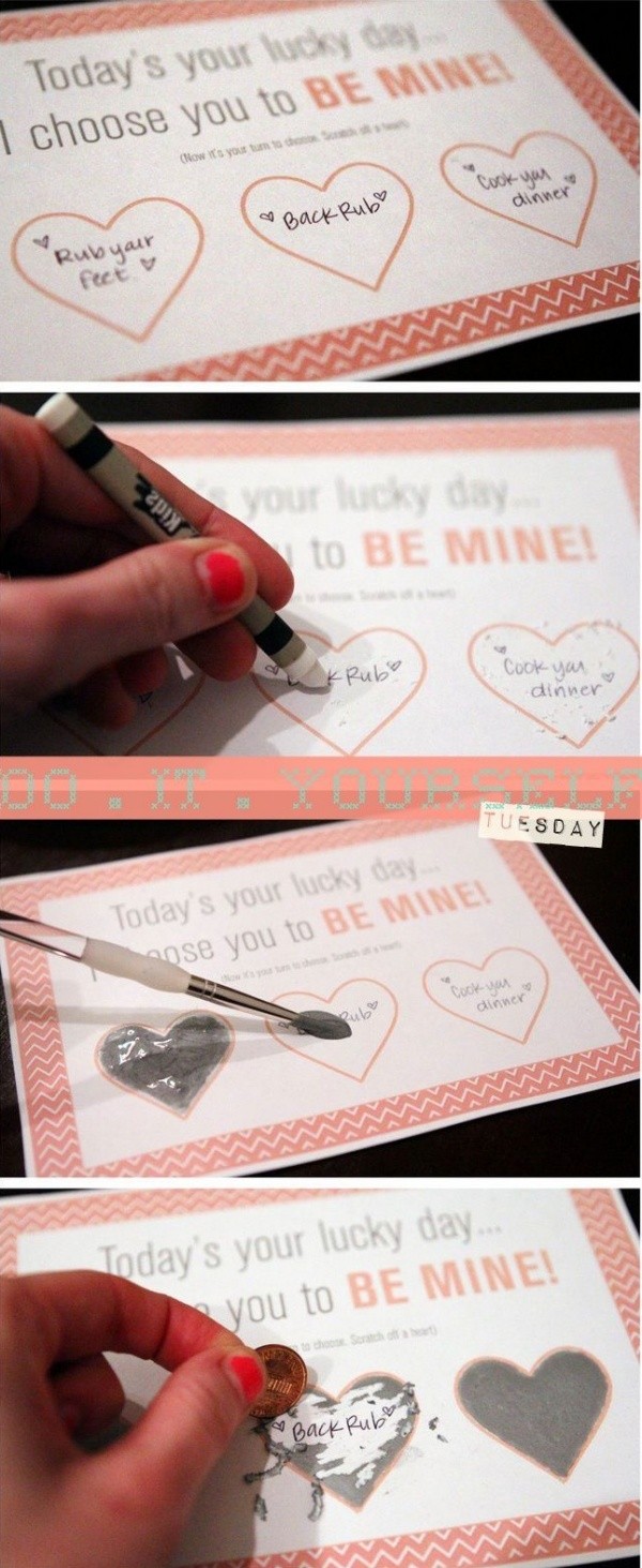 Cute and Easy Valentine's Day DIY Gift Ideas For Him