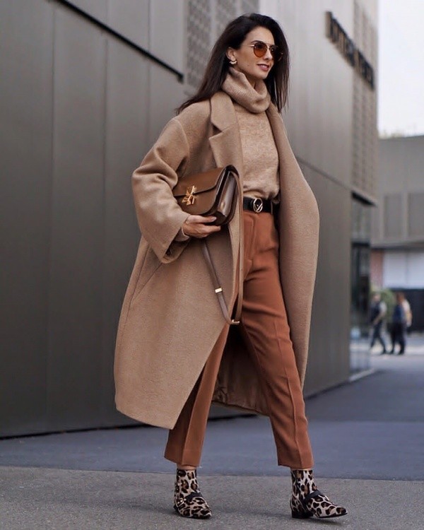 Hot Winter Coat Outfit Ideas For Cold Days