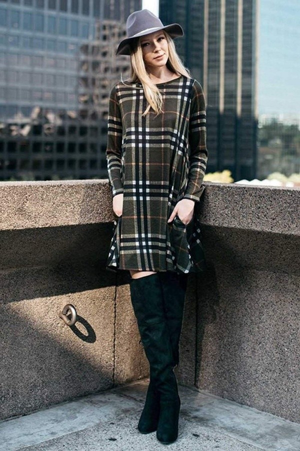 Lovely Plaid Outfits To Keep You Warm This Winter