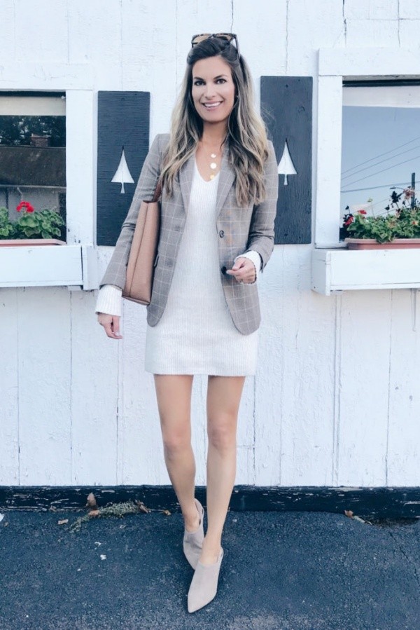 Stylish Ways To Wear Sweaterdress Outfits