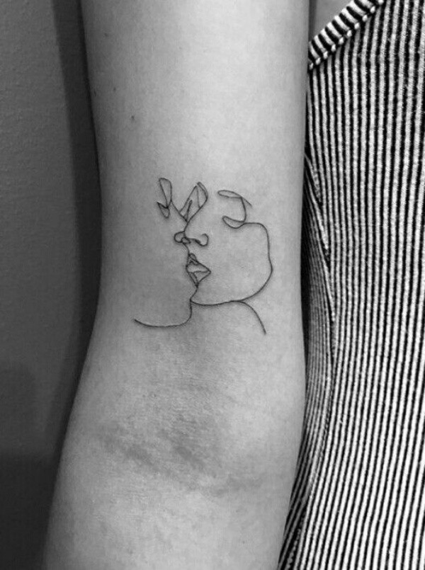 15 Unique Single Line Tattoo Designs You Should See