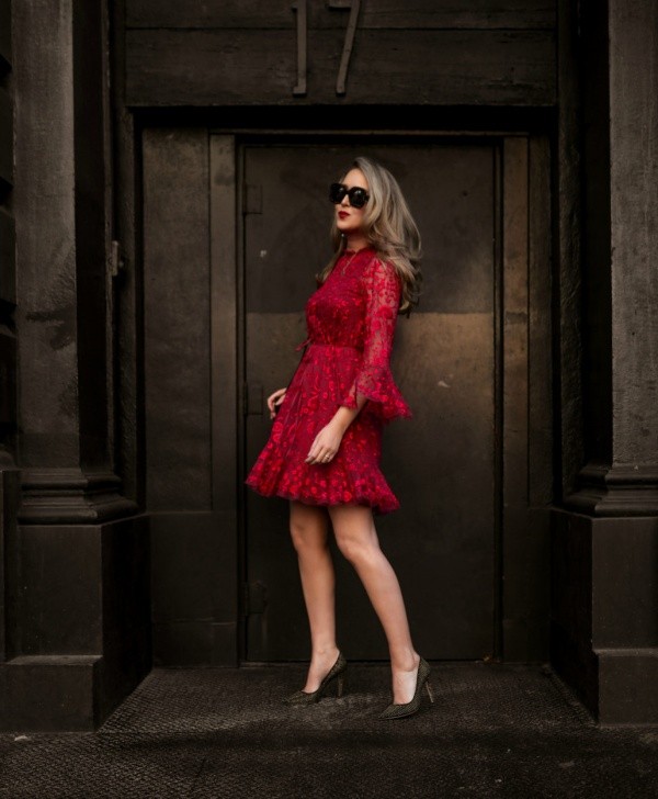 Hot Red Dress Outfit Ideas For Valentines Day