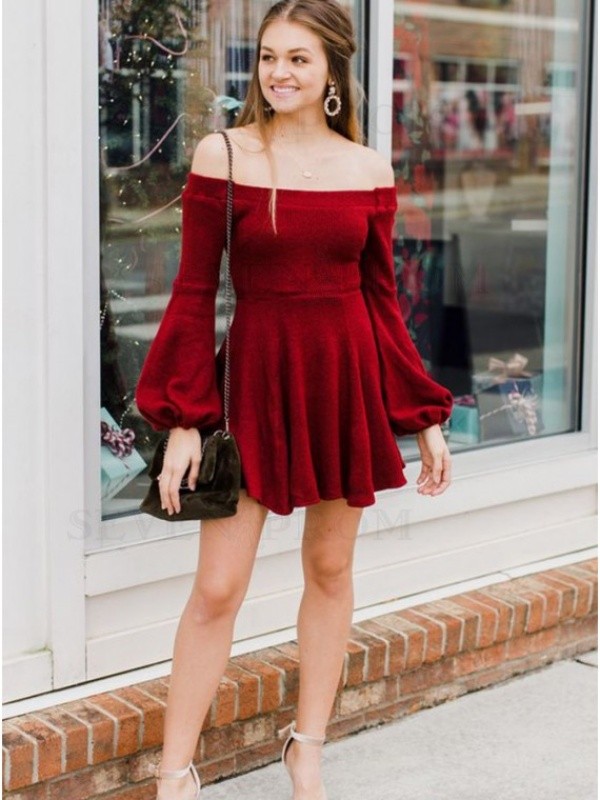 casual red dress outfit