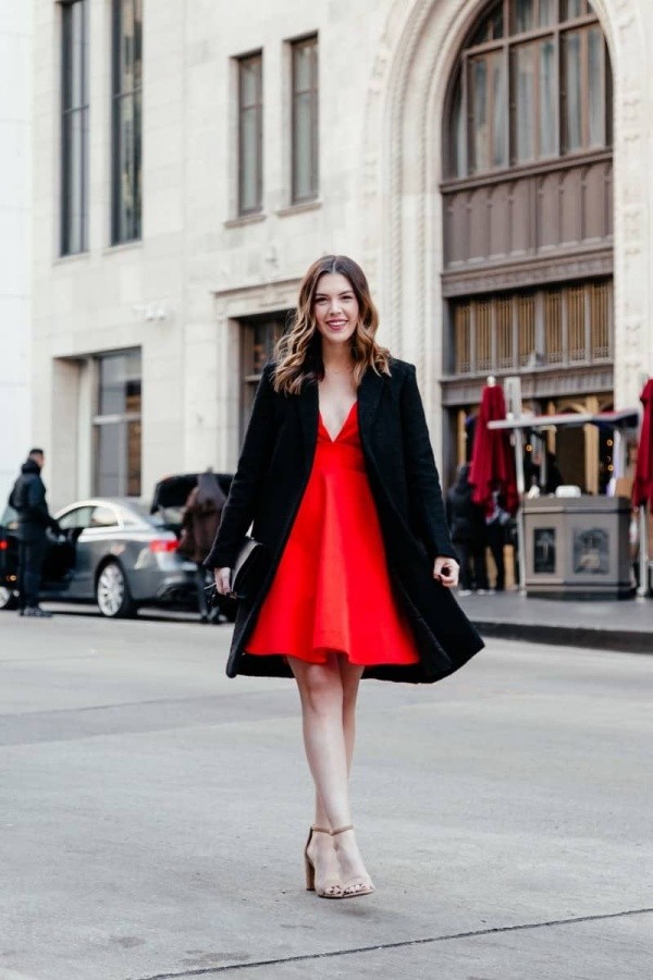 Hot Red Dress Outfit Ideas For Valentines Day