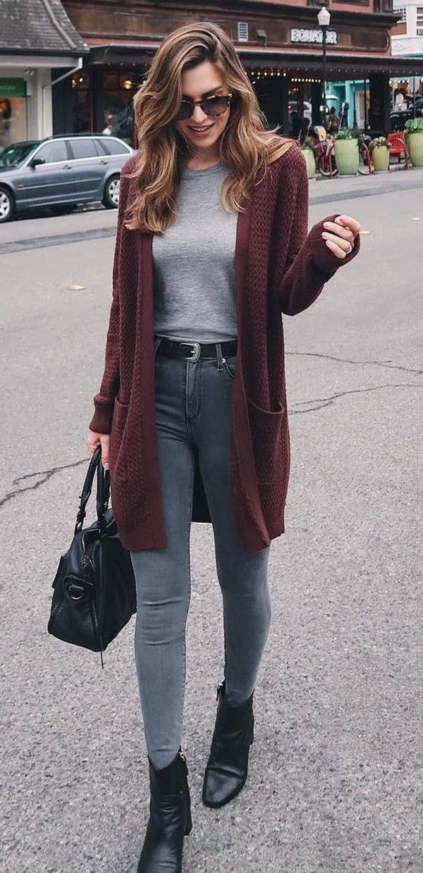 Non-Boring Casual Winter Work Outfit Ideas