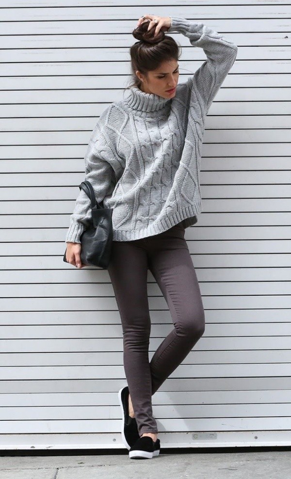 Non-Boring Casual Winter Work Outfit Ideas