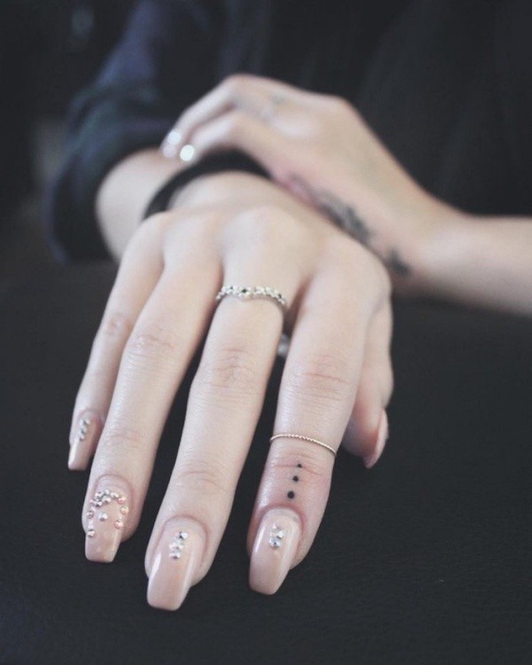 Small and Cute Finger Tattoo Designs and Ideas