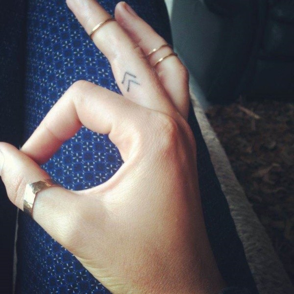 Small and Cute Finger Tattoo Designs and Ideas