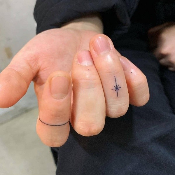 Small and Cute Finger Tattoo Designs and Ideas