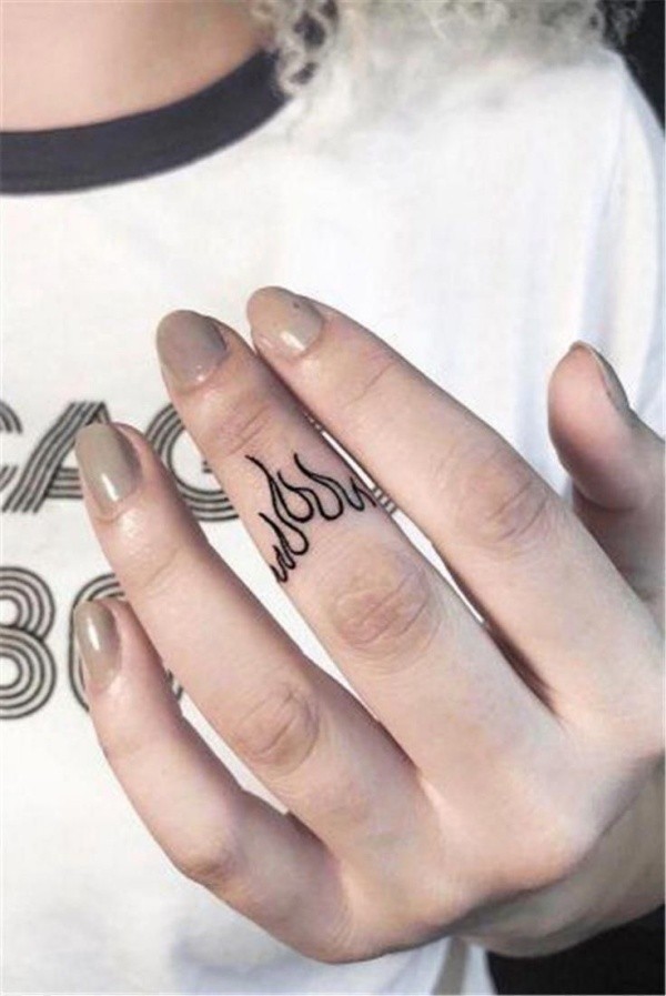 Small and Cute Finger Tattoo Designs and Ideas