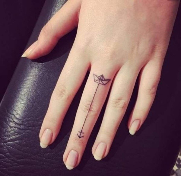 Small and Cute Finger Tattoo Designs and Ideas