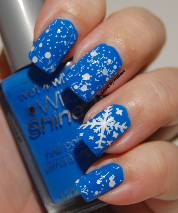 Trendy Nail Art Designs For New Year Eve