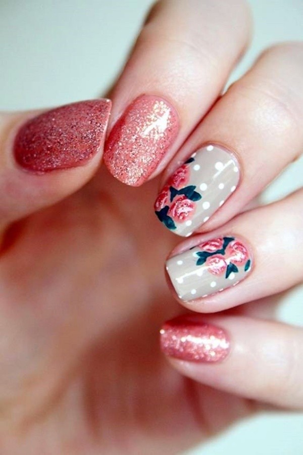 Trendy Nail Art Designs For New Year Eve