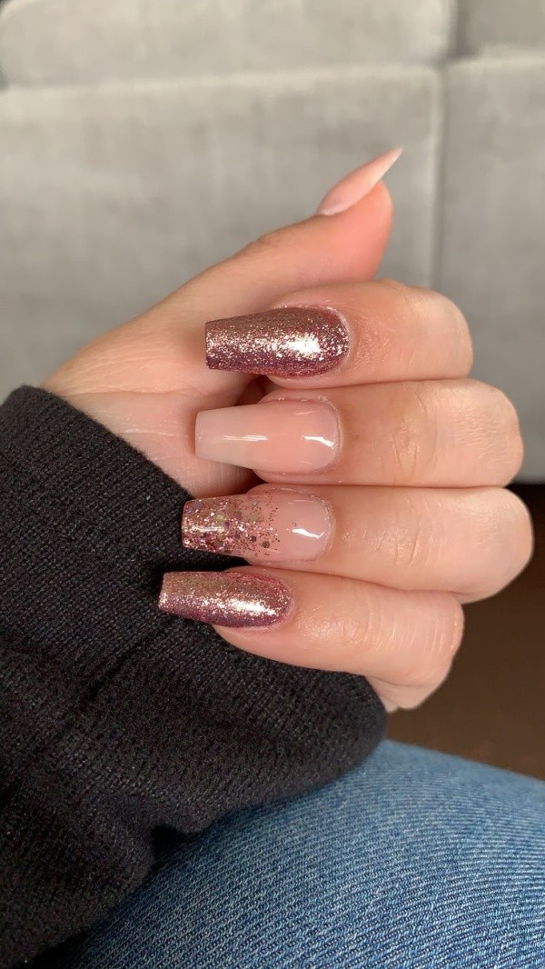 Trendy Nail Art Designs For New Year Eve