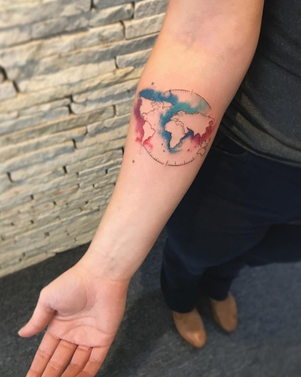 Turn Your Body Into a Canvas With These Watercolors Tattoos